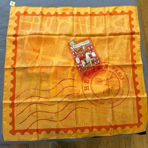 Hermes “Passage à Paris” scarf NWT
